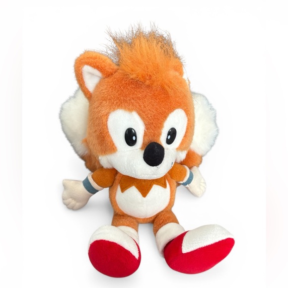 Vintage 1994 Tails the Fox Plush Toy by Caltoy for Sega Sonic 12” RARE